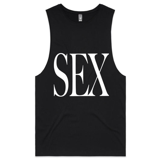 Let's Talk About Sex - Mens Tank Top Tee
