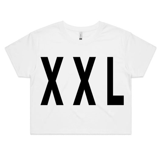 XXL - Women's Crop Tee